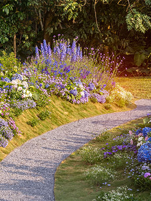Gartengestaltung Stein